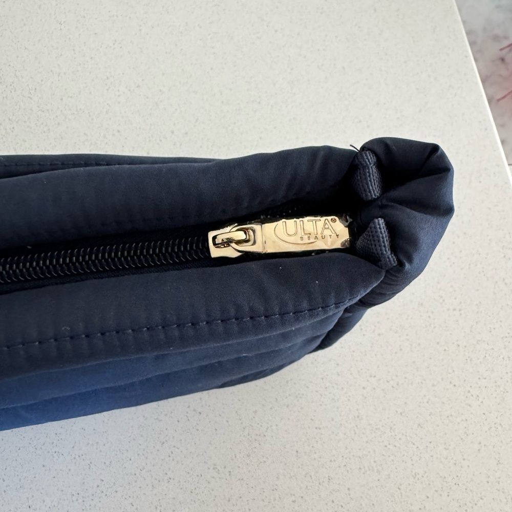 Ulta Beauty Navy Cosmetic Bag - Picture 2 of 6